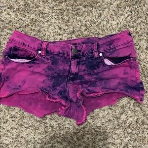 Pink Decree jean shorts